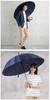 Radweather Umbrella for Men and Large 24 Durable Teflon Coating for Water Repellency and Stain Long Parasol with UV Protection Women, 120cm, Ribs,