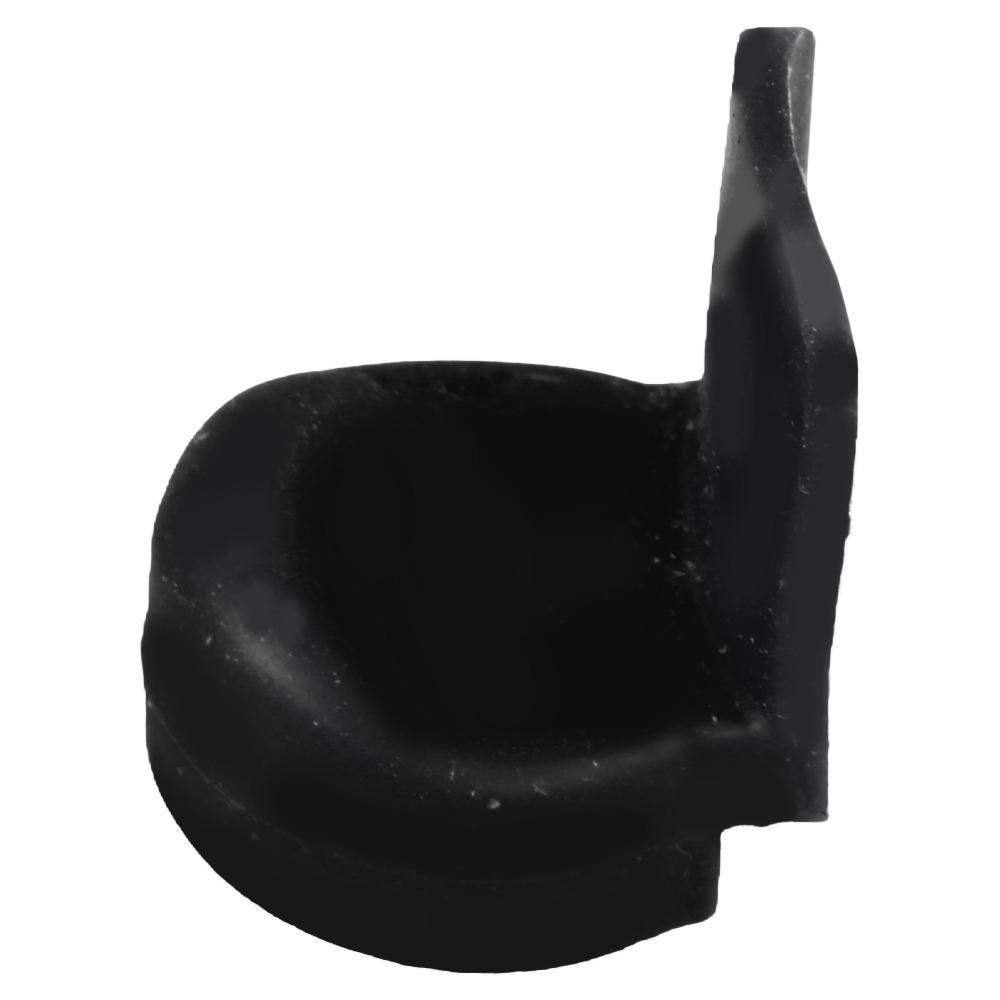 2PCS Silicone Material Finger Rest Protector Black Color Instrument Thumb Rest For Clarinet