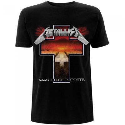 Metallica Camiseta unissex adulta Master Of Puppets Cross