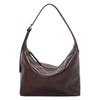 Womens Genuine Leather Hobo Tote Bag With Adjustable Strap Daily Commuter Shoulder Large Capacity