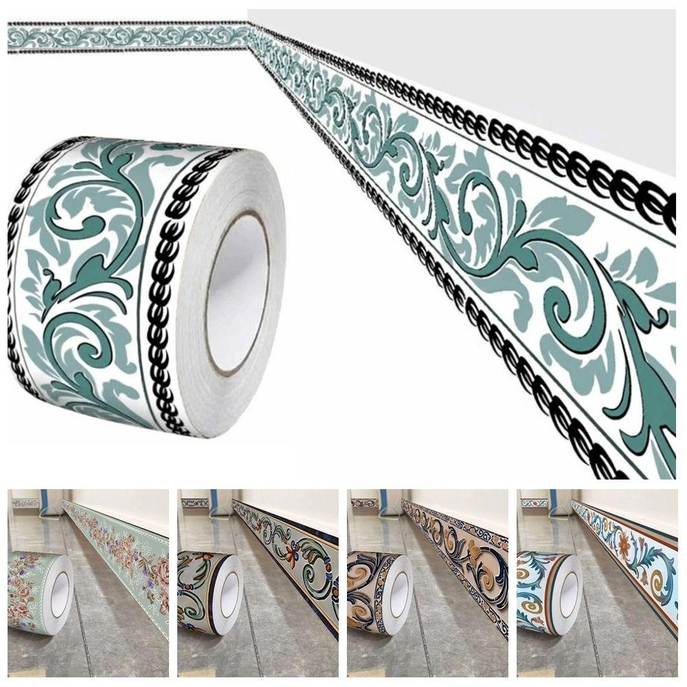 Samolepicí soklová lišta na zeď Zesílená samolepka na zeď DIY Lišta Obývací pokoj