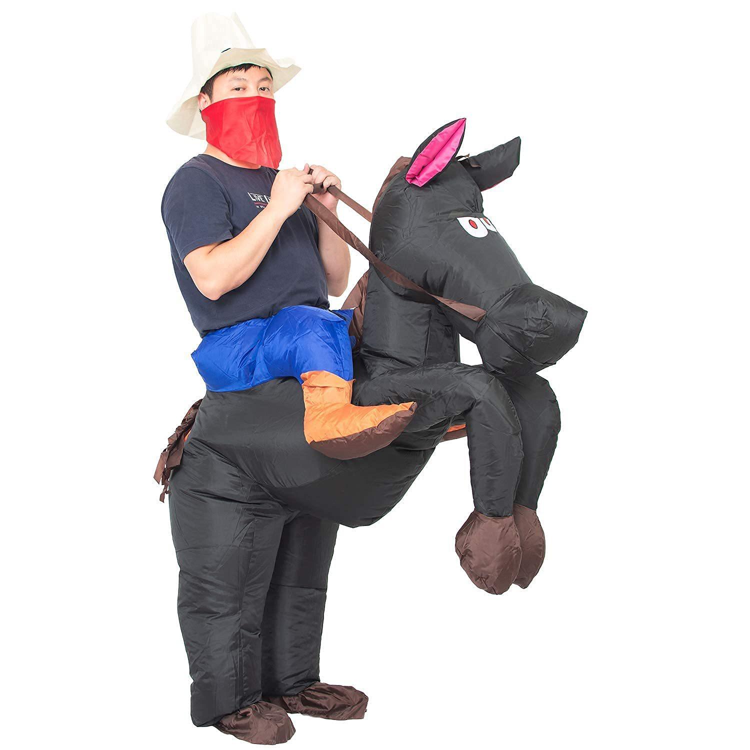 Halloween Themed Cosplay Party Horse Riding