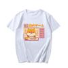 Summer Beautiful Women T-Shirts Harajuku Short-Sleeved T-Shirt Female Cute Dog Print Korean Casual Wear Ladies Clothes Tops