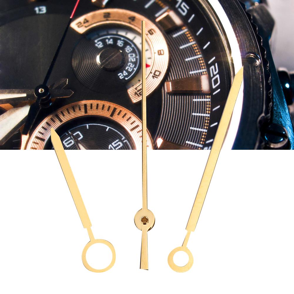 T95 Men Watch Hour Minute Second Hands Watch Needles Fit for ETA2824 MovementGold