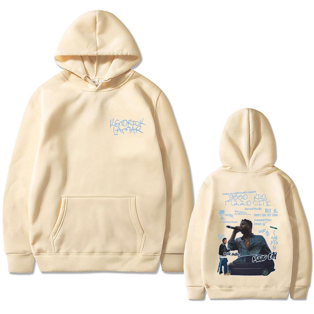 Rapper Kendrick Lamar Good Kid Hoodie Men Women Hip Hop Fashion Pop Music Sweatshirt Unisex Casual Vintage Popular Pullover