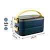 Si Gang 304 Stainless Steel Multi-Layer Insulated Lunch Box