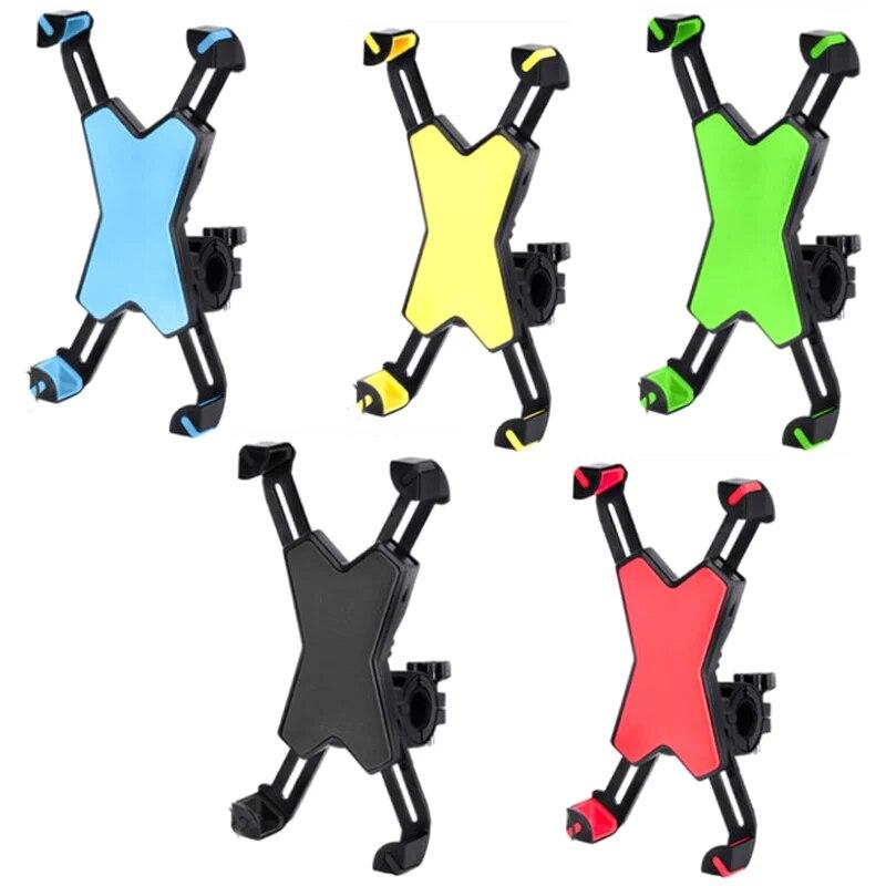 

Универсальный держатель для телефона с вращением на 360 градусов, подставка для велосипеда, мотоцикла, навигационный кронштейн, противоударный для телефона 3,5-6,5 дюйма