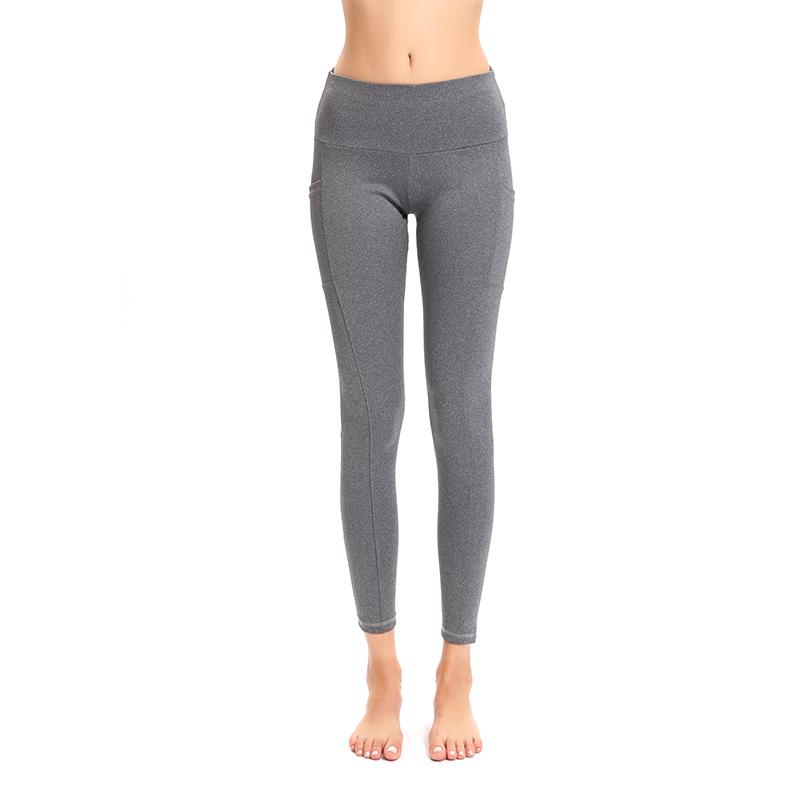 Buy High Waisted Two Pockets Yoga Pants 