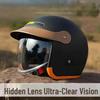 All-Season Universal Safety Helmet for Electric Bicycles and Motorcycles - Full Face and Half Helmet for Men and Women