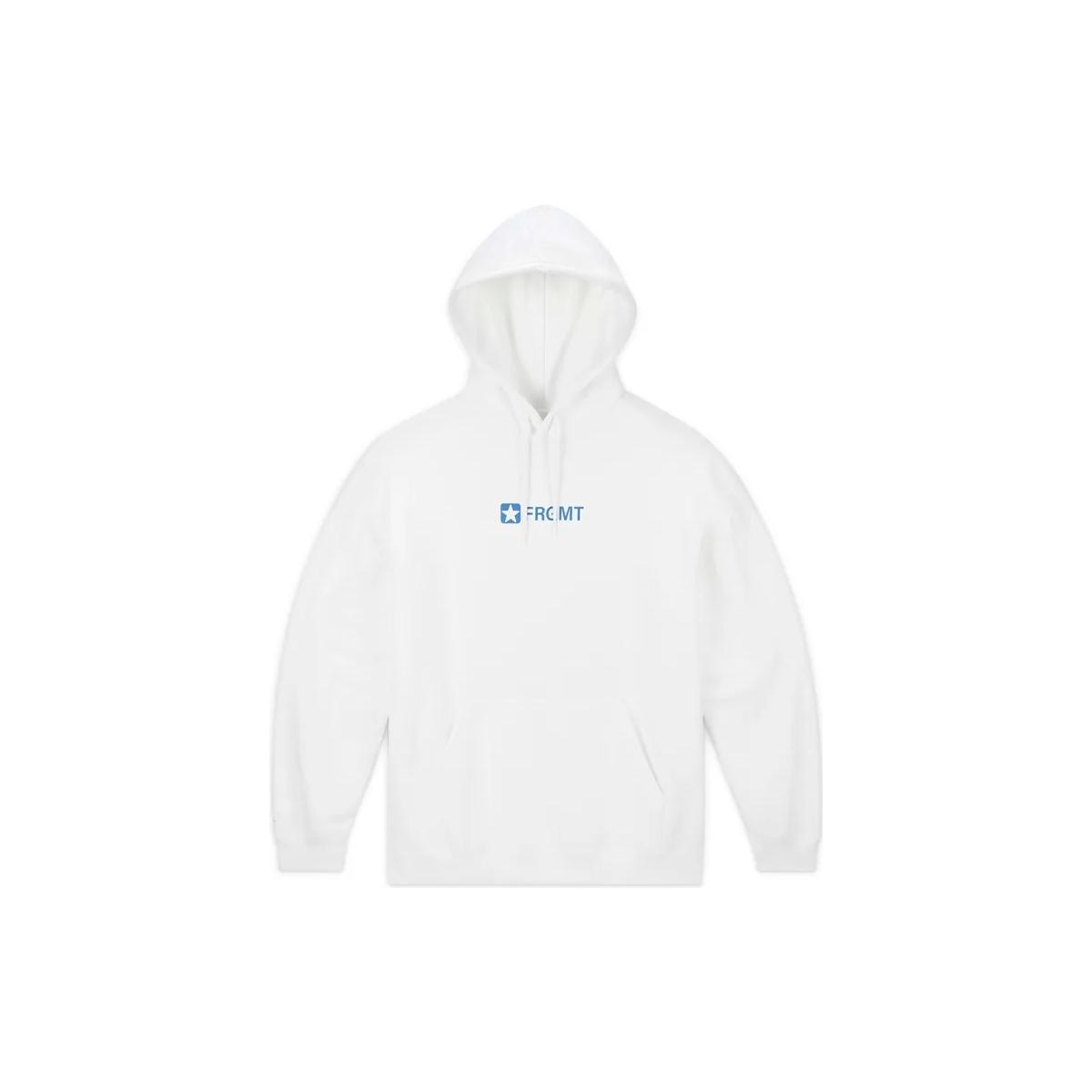 Converse x Fragment Hoodie Asia Sizing White Men s 10025968-A01 S