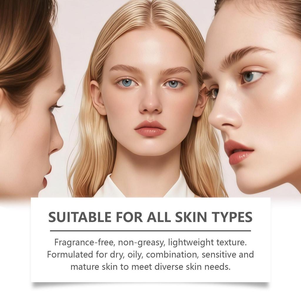 Retinol Gesichtscreme, Leichte Geschmeidige Textur, Feuchtigkeitsspendend Erfrischend, Tägliche Feuchtigkeitscreme für Weiche Angenehme Haut