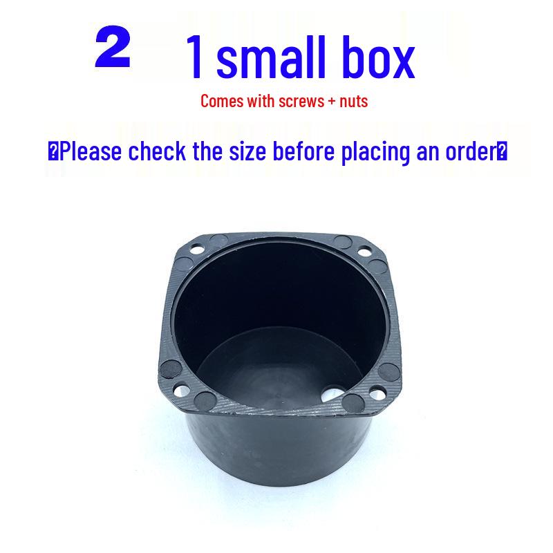 

3 -4 Mid-Range Box with Bass Diaphragm for EV/Motorcycle Audio Mod: Sealed Enclosure DIY Accessory