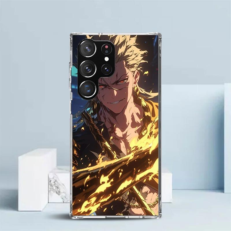Fate Zero Stay Night Gilgamesh Phone Case For Samsung Galaxy S24 S25 Edge S26 Ultra S22 S23 Plus S21 + S20 FE Soft TPU Back Cove