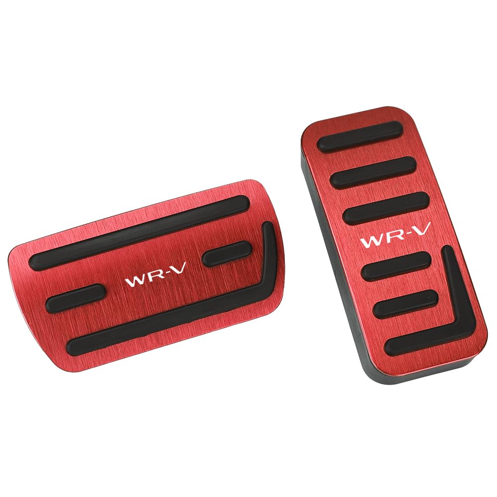 XIKER Aluminum Pedal Covers for the New Honda Easy No Drilling Replacement Brake and Accelerator Custom Interior and Set WR-V, Installation, Required,