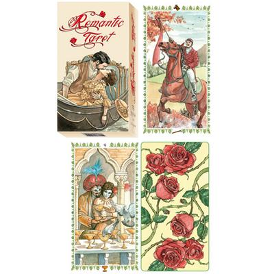 [A1287] - Tarot Creator 'Romantic Tarot' Beige - 12x7x3 Cm
