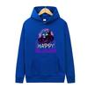 Men Long Sleeve Hoodie Christmas Black Pumpkin Print Autumn Casual Fashion Pullover Street Trend Hooded Sweatshirt Creative Tops