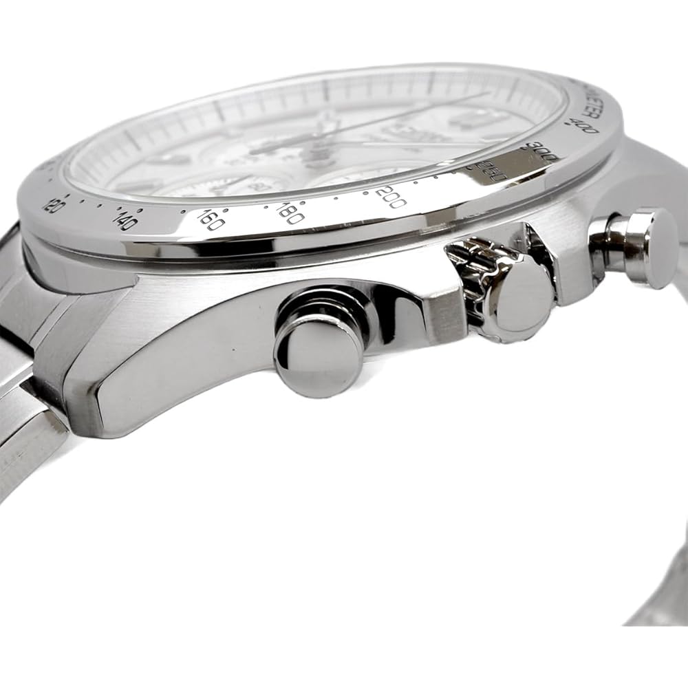 Seiko Chronograph Quartz Men's Watch SBTR009 Silver 1/5 Second Precision
