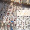1piece 5Dcute tulip flower nail stickers high quality self-adhesive embossed nail art decals for girls decoration sticker