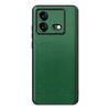 iQOO Neo7 Racing Cowhide Leather Protective Case for Neo7Pro - High-end and All-inclusive with Litchi Pattern