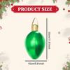 Inflatable Christmas Ball Hanging Ornament PVC Multipurpose Decor Pendant for Xmas