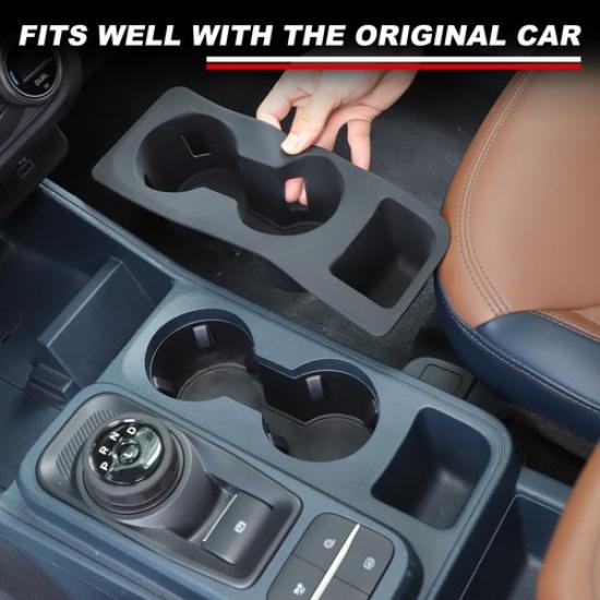 Silicone Car Center Water Cup Holder Pad Storage For Ford Maverick -2024