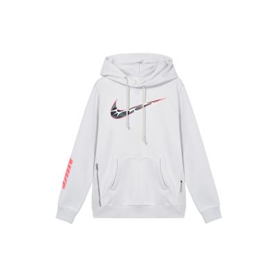 Therma-Fit Standard Issue Casual Comfortable Warm Fleece Hoodie Men Hoodies Light-Silver-Gray HQ4746016