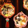 PVC 2025 Snake Year Portable Lantern Chinese Style Children Handheld Lantern  Hanfu Accessories
