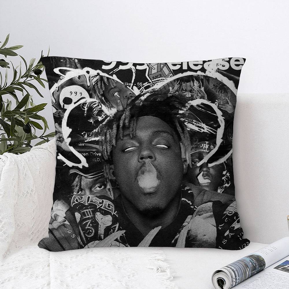 Hip-Hop J-Juice W-Wrld Rapper Kissenbezug Toon Geschenk Kissenbezug Schlafzimmer Haus Sofa Stuhl Sitz Dekor Kissenbezug