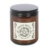 Something Different Green Witch White Sage Glass Scented Candle