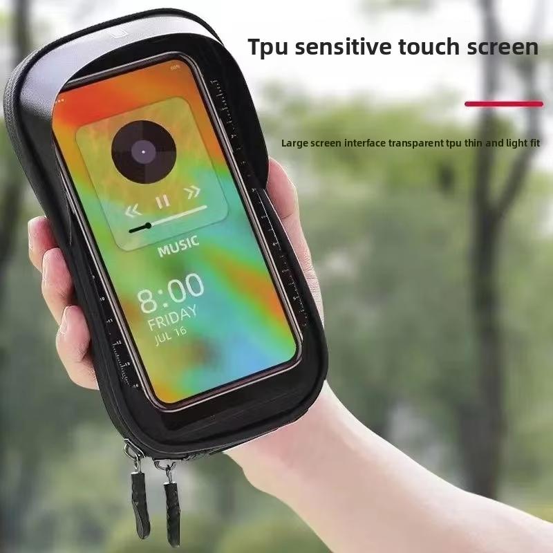 Bicycle Bags Bike Top Front Tube Frame Bag Touchscreen Phone Holder Case Storage MTB Road Bike Bag Cycling Accessories and Parts