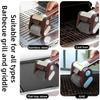 Rechargeable Wireless Electric BBQ Cleaning Brush, 304 Stainless Steel Detachable Roller Brushless Outdoor Barbecue Grease Remover Too