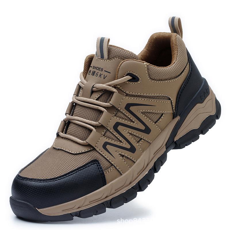 

Новая летняя рабочая обувь по страхованию труда, ударопрочная и проколостойкая, с изолирующим пластиковым подноском, рабочая обувь 46