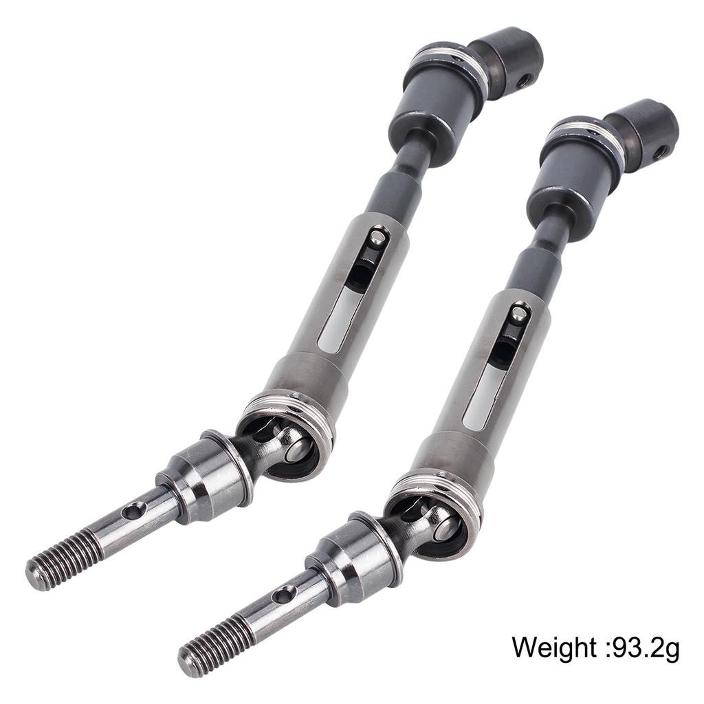Steel CVD Front Rear Drive Shaft Set for 1/10 Traxxas Slash 4X4 Slash Rustler VXL Stampede 4X4 VXL Car Upgrade Parts