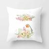 Birds and Flowers Decorative Pillowcases Living Room Office Home Pillowcases Car Ornaments