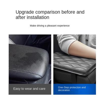 Universelles Auto-Styling PU Armlehnenbox Abdeckung gegen Verschleiß Auto Armlehnenmatte Staubdichtes Kissen Automobil Leder Innenausstattung Zubehör