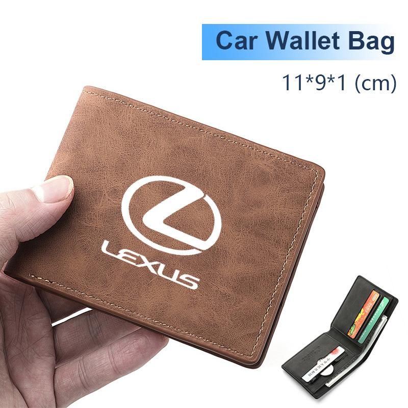 Soft Car Wallet Bag Driver License Business Case Card Holder For Lexus RX ES GX LS LX IS GS RC UX Series ES200 ES250 ES260 ES300