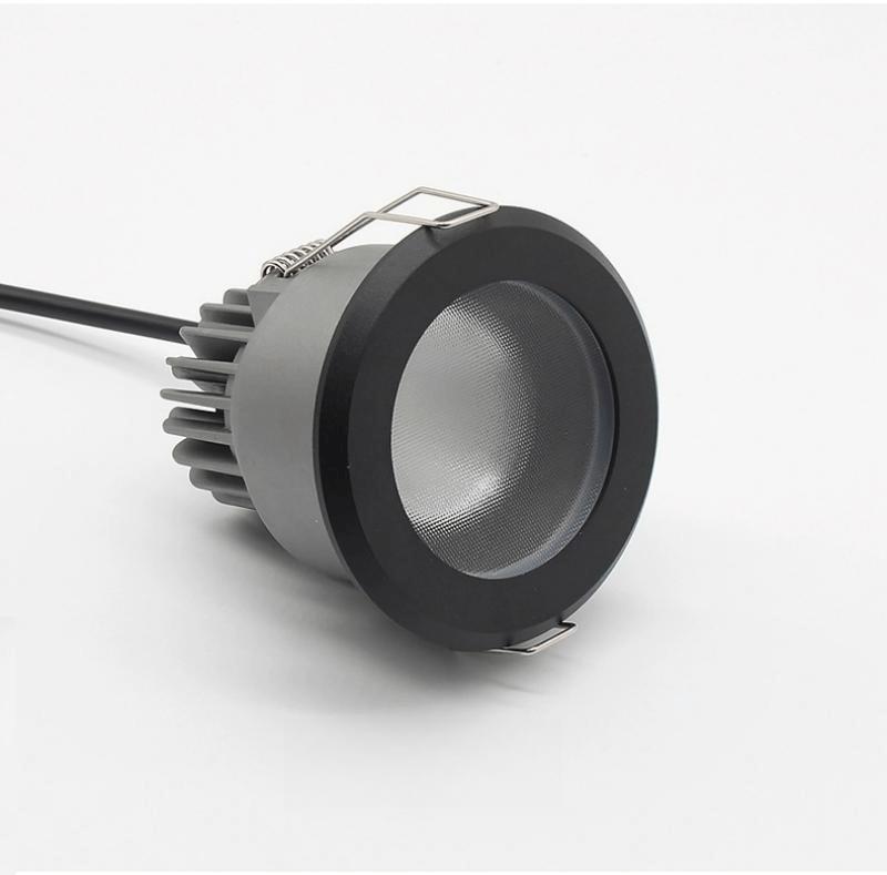 

Led Spot IP65 Waterproof Down light Lamp Embedded Ceiling Lamp Anti-Glare Downlight Bathroom Kitchen Balcony Outdoor lighting 15W&Neutral Light чорний