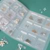 Travel Jewelry Storage, Home Jewelry Storage, Book Style Binder, Suitable for Organizing Earrings, Necklaces,bracelets,and Rings