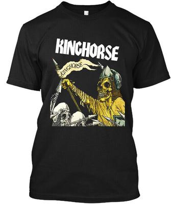 NEW Kinghorse American Thrash Music Group Vintage Art Retro T-Shirt Size S-4XL Unisex T-Shirt