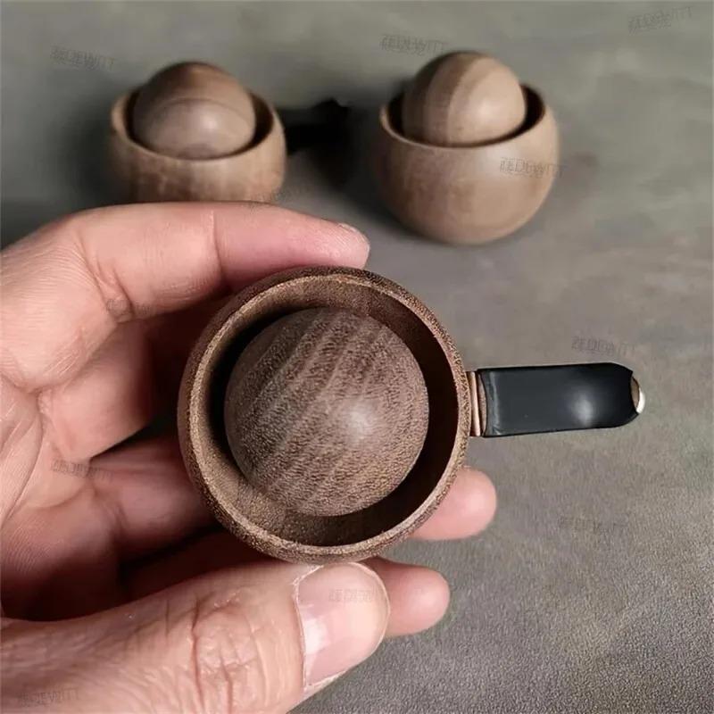 Xiaomi Natural Fragrance Dispersion Car Air Freshener Wooden Essential Oil Diffusers-Spherical Design Decor Diffuser Car Fragrance