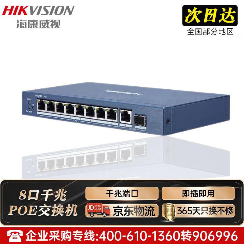 

Hikvision Surveillance Network Switch CN plug (adapter included)