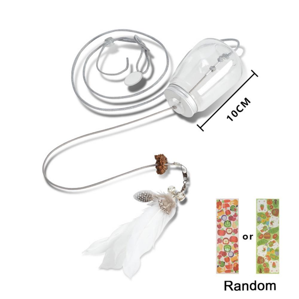 

Transparent Cat Food Leakage Toy Wall Hanging Pets Food Feeder Cat Interactive Toy for Pets прозрачный