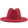 eBay autumn and winter new black woolen top hat European and American fashion jazz hat color