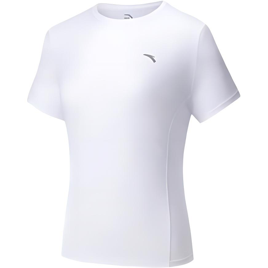 

Anta Plain Sports Casual Simple Round Neck Pullover Short Sleeve T-Shirt Women Tops 962527112-7 S