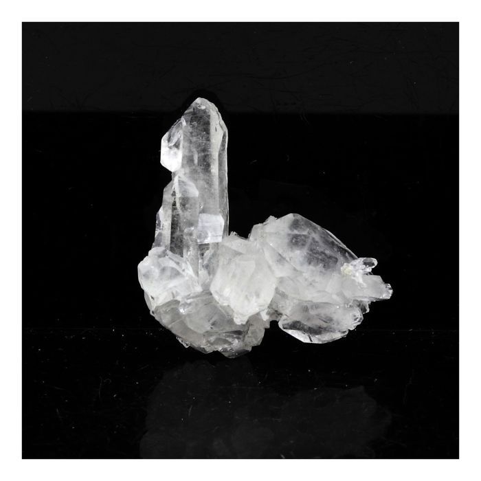 Pierres et Minéraux. Quartz biterminé. 14.30 ct. Puits Brides, La Gardette Mine, Bourg d'Oisans, France.
