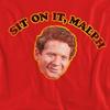 Happy Days Unisex Adult Sit On It Malph Sweatshirt