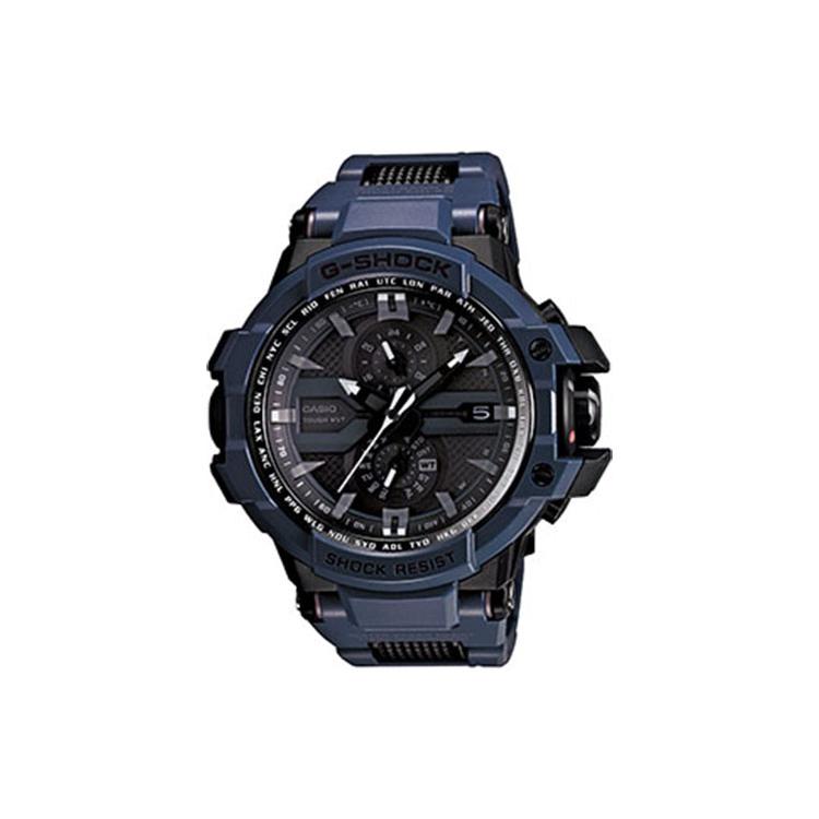 CASIO Men MASTER OF G-AIR Series 52.4mm Black Watch GW-A1000FC-2A GW-A1000FC-2A Blue Strap