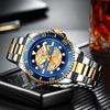 CURREN Fashion Business Men's Watch Quartz Waterproof Night Light Unique Rotating Bezel Luxury Watches
