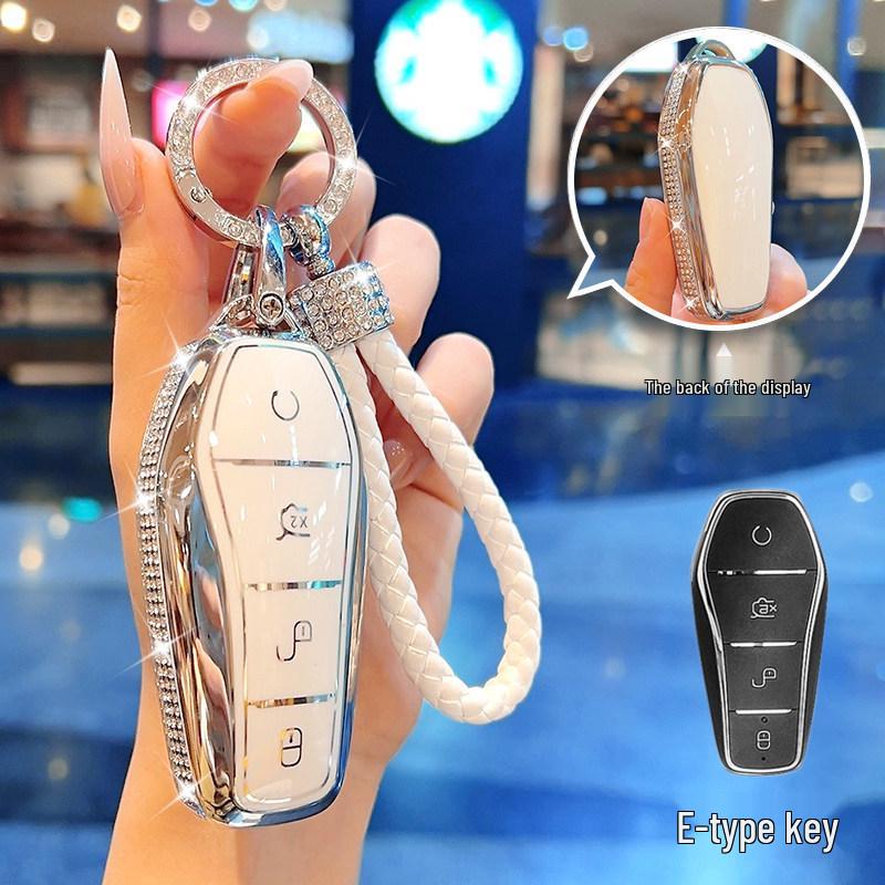 BYD Dolphin & Model Key Cover for Han, Qin Plus DMI, Song L, Kou Pro, Yuan, Tang, Seagull EV, Destroyer 05, Seal 06