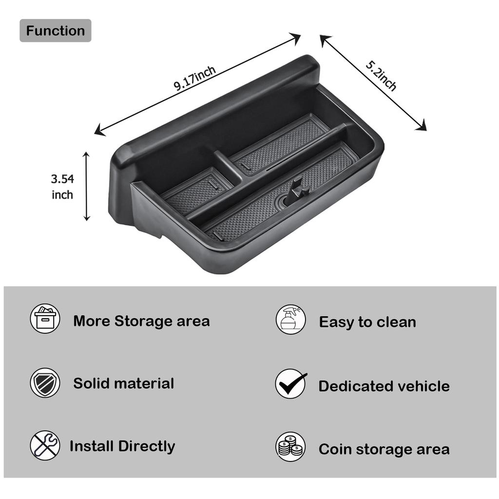 Center Console Dashboard Organizer For 2025-2025 2025 Nissan Rogue S/SV/SL Dashboard Storage Box Tray Interior Car Accessories